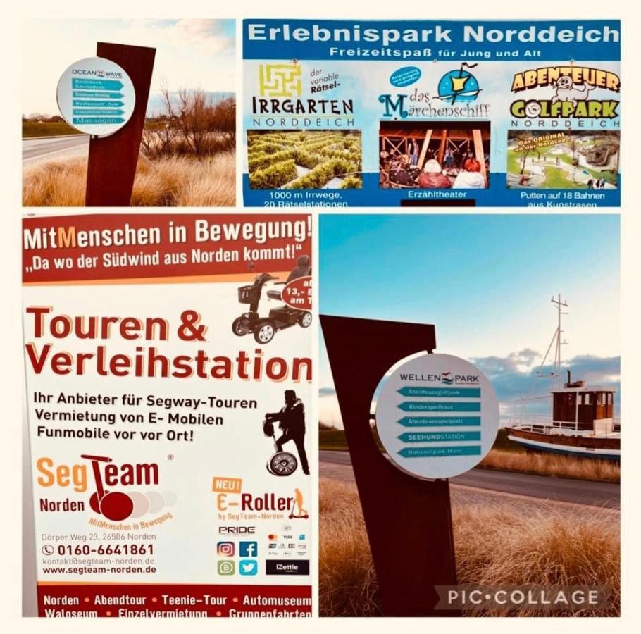Hotel Pension Garni Haus Am Strand 2 Norddeich  Luaran gambar